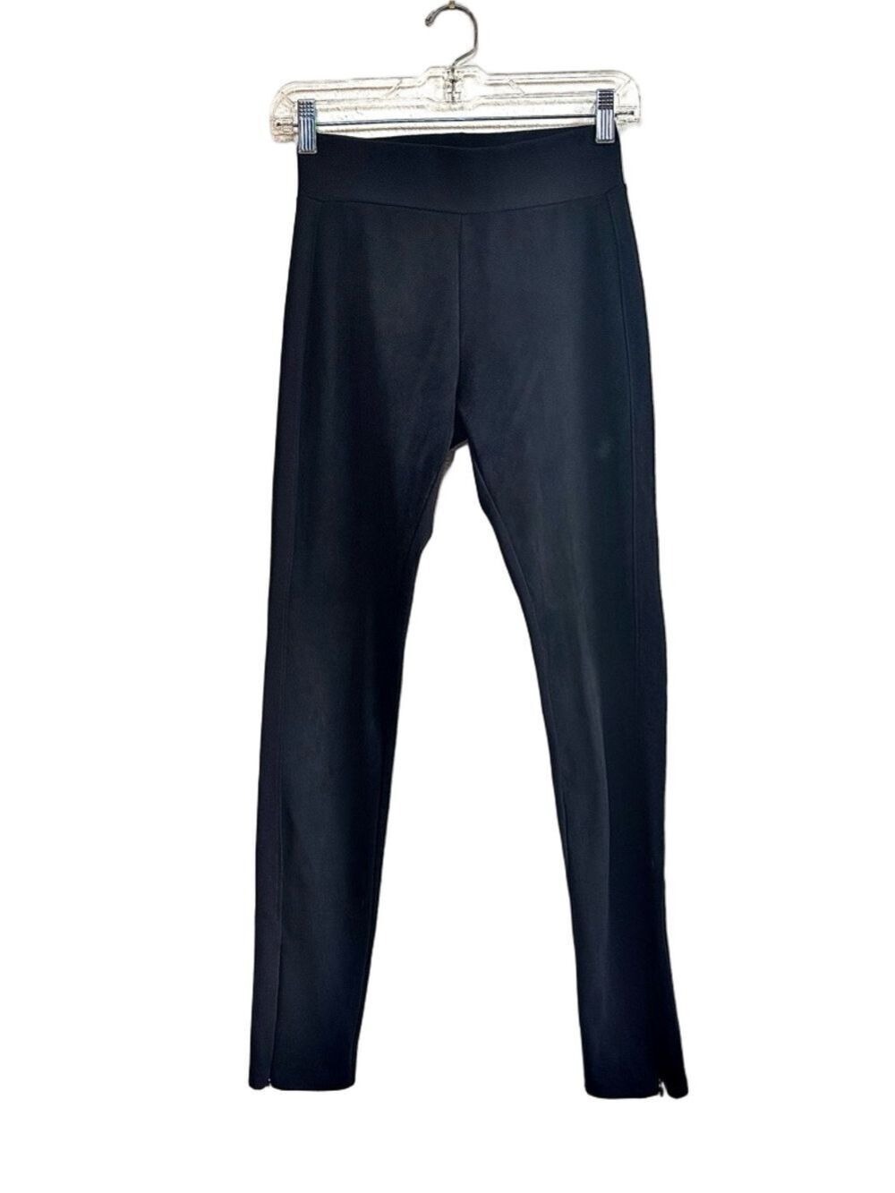 SANDRO PARIS Faux Suede & Jersey Pull-On Pants